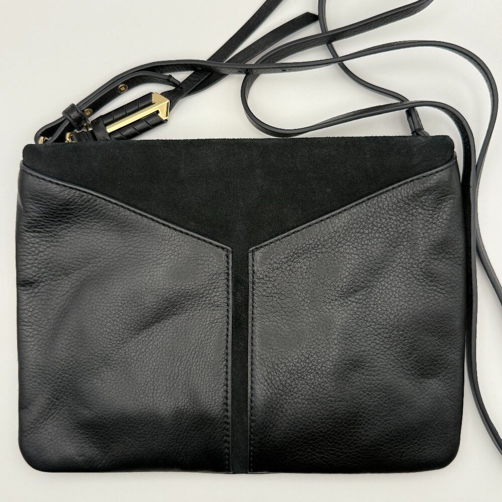 Stella & Dot COVET Leather Crossbody Bag